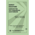 Survey Questions: Handcrafting the Standardized Questionnaire