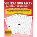 Subtraction Facts Math Practice Worksheet Arithmetic Workbook with Answers: Daily Practice Guide for Elementary Students and Other Kids
