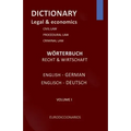 DICTIONARY LEGAL and ECONOMICS ENGLISH GERMAN