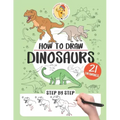 How to draw dinosaurs: 21 step-by-step drawings