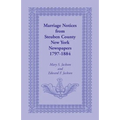Marriage Notices from Steuben County, New York, Newspapers 1797-1884