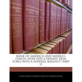Bank of America and Merrill Lynch: How Did a Private Deal Turn Into a Federal Bailout? Part II