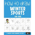 How to Draw Winter Sports for Kids - Vol 1