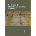 Lo Statuto Di Montebuono in Sabina del 1437