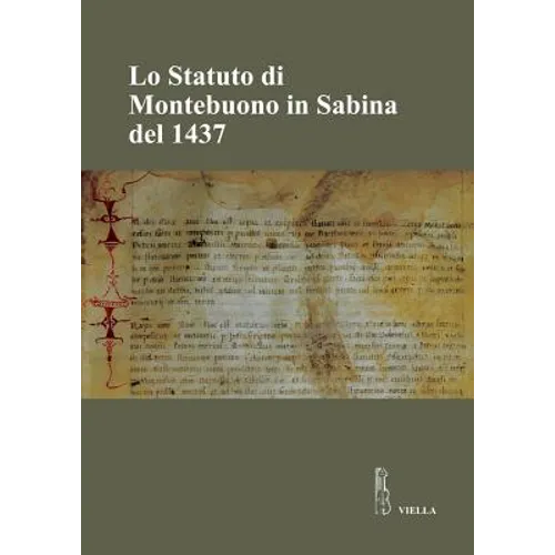 Lo Statuto Di Montebuono in Sabina del 1437