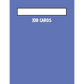 Job Cards: Service, Mechanic, Technician Job Card Book