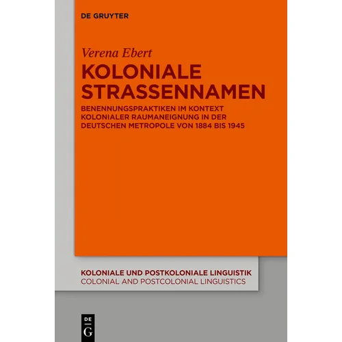 Koloniale Straßennamen