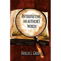 Interpreting An Author's Words