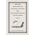 Obituaries, Death Notices and Genealogical Gleanings from the Saugerties Telegraph, Volume 5, 1880-1884 Part 1 only