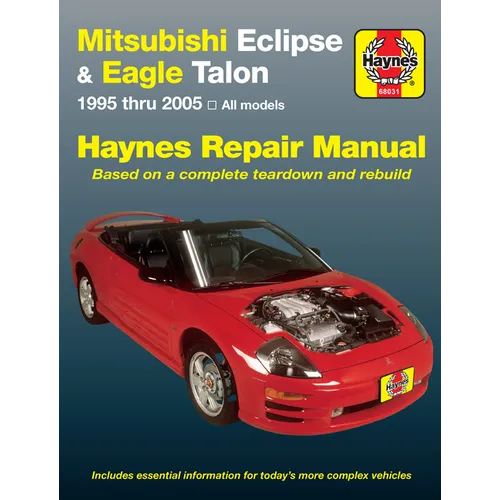 Mitsubishi Eclipse & Eagle Talon 1995 Thru 2005