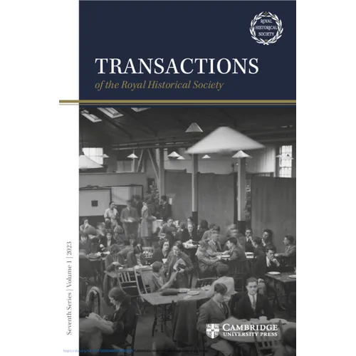 Transactions of the Royal Historical Society: Volume 1