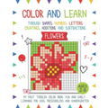 Color and Learn - Flower: My First Toddler Color Book, Fun and Easy Learning for Kids, Preschooler, and Kindergarten
