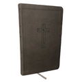 NKJV, Value Thinline Bible, Standard Print, Imitation Leather, Black, Red Letter Edition