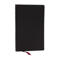Kjv, Personal Size New Testament, Black Genuine Leather, Red Letter, Comfort Print