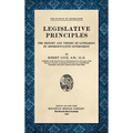 Legislative Principles [1930]