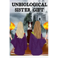 Unbiological Sister Gift: Thank You For Being My Un-biological Sister - Spooky BFF Journal And Best Girl Friend Forever Halloween Present - Long