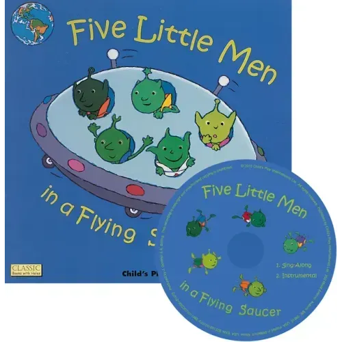 Five Little Men in a Flying Saucer [With CD (Audio)]