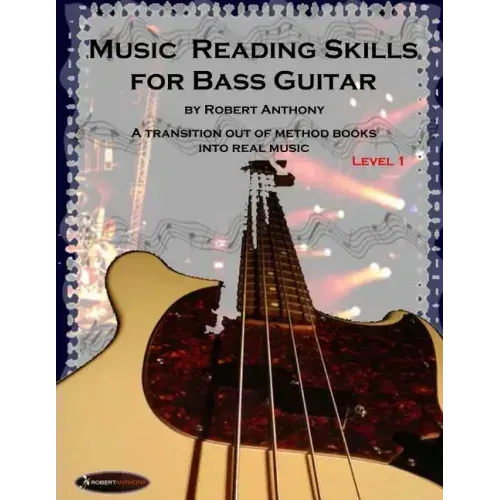 Music Reading Skills for Bass Guitar Level 1