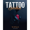Tattoo Sketchbook: Artist Can Sketch Designs, Record Art Placement, Palette, Design & Details Pad, Notebook, Gift, Drawing Book
