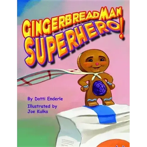 Gingerbread Man Superhero!