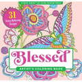 Blessed Adult Coloring Book (31 Stress-Relieving Designs)