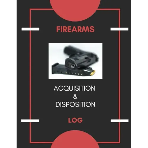 Firearm Acquisition & Disposition Log: Extra Large - 150 Pages