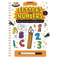 Help with Homework Letters & Numbers: Giant Wipe-Clean Workbook for 3+ Year-Olds