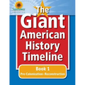 The Giant American History Timeline: Book 1: Pre-Colonization-Reconstruction