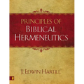Principles of Biblical Hermeneutics