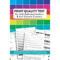 Print Quality Test For Self-Published Authors & Low-Content Creators: Compare The Print Quality of Different Fonts, Lines, Cover Colors, Shades of Gra