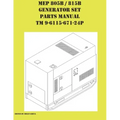 MEP 805B / 815B Generator Set Repair Parts Manual TM 9-6115-671-24P