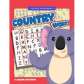 My First Word Search - Country Words: Word Search Puzzle for Kids Ages 4 -6 Years