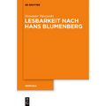 Lesbarkeit nach Hans Blumenberg