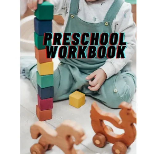preschool workbook: Math, Coloring, puzzles and kids activity.