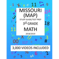 3th Grade MISSOURI MAP, 2019 MATH, Test Prep: : 3rdh Grade MISSOURI ASSESSMENT PROGRAM TEST 2019 MATH Test Prep/Study Guide