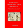 José Sánchez Labrador S. J. El Paraguay Catholico...(1769-1772): Edición preparada de los cuatro libros que lo componen, estudio preliminar y notas: J