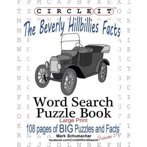 Circle It, The Beverly Hillbillies Facts, Word Search, Puzzle Book