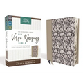 Niv, Verse Mapping Bible, Leathersoft, Navy Floral, Thumb Indexed, Comfort Print: Find Connections in Scripture Using a Unique 5-Step Process