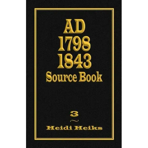 Ad 1798 1843 Source Book