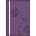 Biblia de la Mujer Conforme Al Corazón de Dios: Duotono Morado