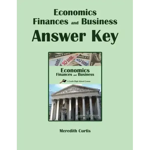 Economics, Finances, & Business Answer Key
