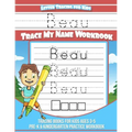 Beau Letter Tracing for Kids Trace my Name Workbook: Tracing Books for Kids ages 3 - 5 Pre-K & Kindergarten Practice Workbook