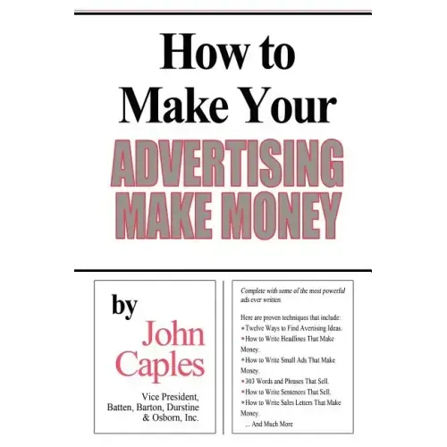How to Make Your Advertising Make Money