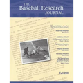The Baseball Research Journal (Brj), Volume 38 #2
