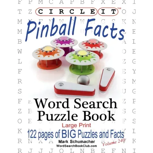 Circle It, Pinball Facts, Word Search, Puzzle Book