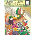Learn to Draw Wildlife Animals 1: Awesome Educational book to learn how to draw with simple step by step guide for beginners!: Draw horse bear giraffe