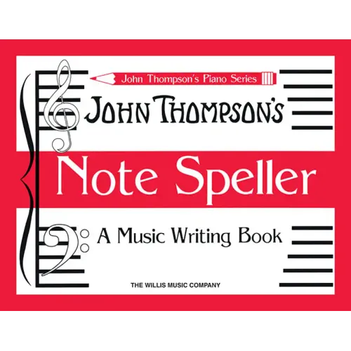 Note Speller: A Music Writing Book