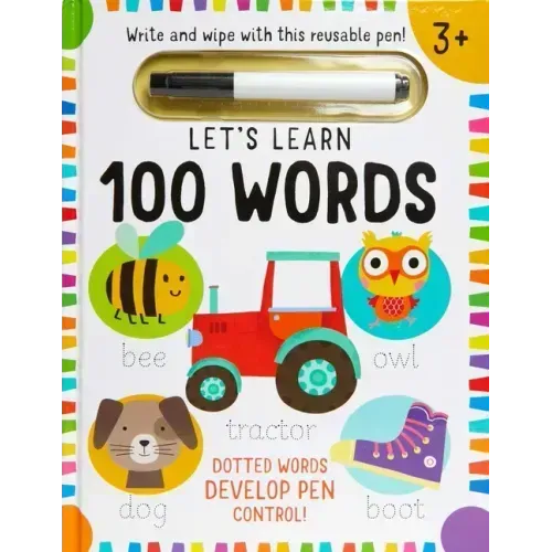Let's Learn: First 100 Words (Write and Wipe)