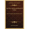 The First and Second Book of Esdras: From the Apocrypha Printed in 1611