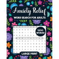 Anxiety Relief Word Search for Women Large Print: Relaxation Activity Book for Women